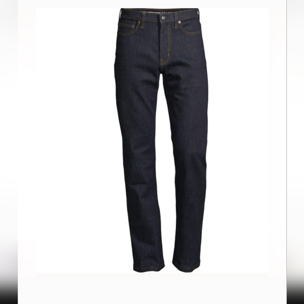 NWT Men's Blake Shelton Lands' End Relaxed Fit Jeans 33x27 - Picture 11 of 11